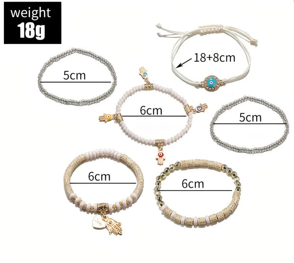 Zeamsil | Stacked Bracelet Set #19