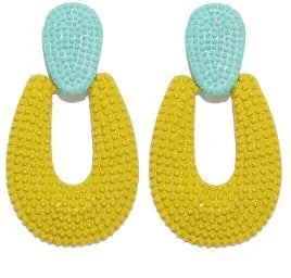 Zeamsil | Antonia -Yellow Earrings