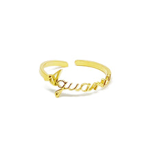 Zeamsil | Scripted Zodiac Ring