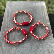 Zeamsil | Coral Trio Bracelet Set