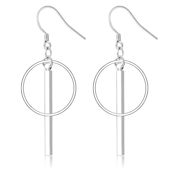 Zeamsil | Sterling Silver Linked Earrings