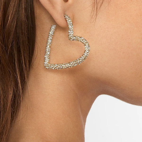 Zeamsil | Open Heart Earrings