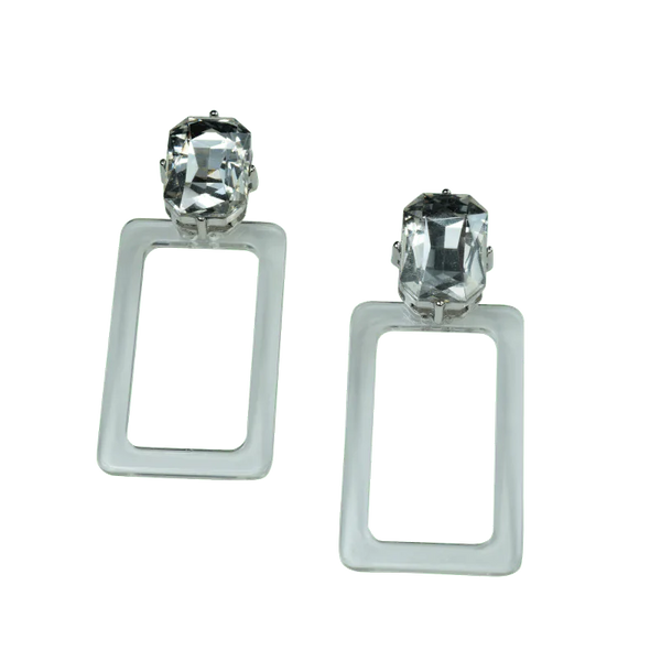 Zeamsil | Zully Earrings- Clear