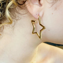 Zeamsil | Golden Stars Earrings