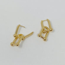 Zeamsil | Duo Connection Chain Link Earrings