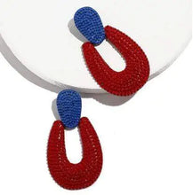 Zeamsil | Antonia Earrings: Red