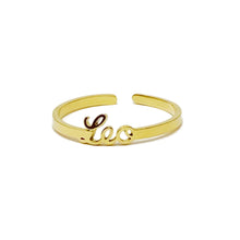 Zeamsil | Scripted Zodiac Ring