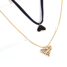 Zeamsil | Spade & Heart Necklace Set