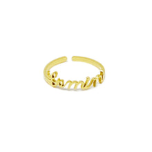 Zeamsil | Scripted Zodiac Ring