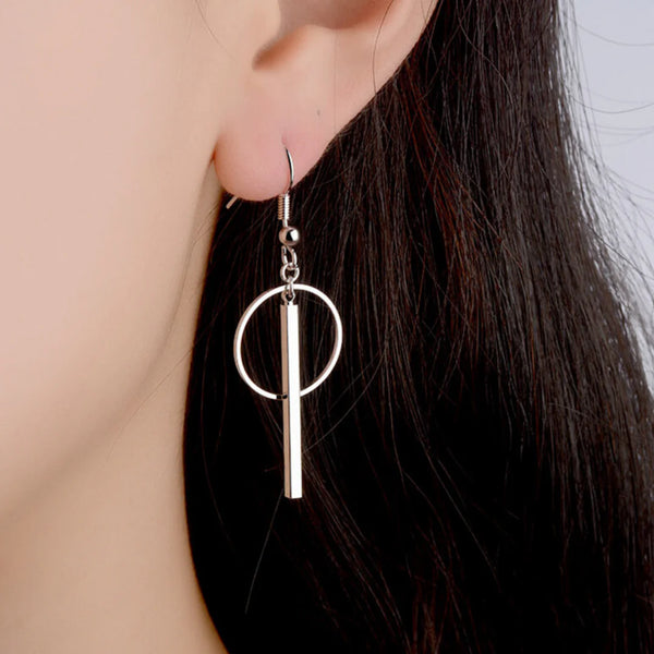 Zeamsil | Sterling Silver Linked Earrings