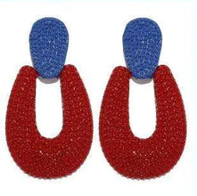 Zeamsil | Antonia Earrings: Red