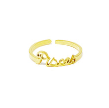 Zeamsil | Scripted Zodiac Ring