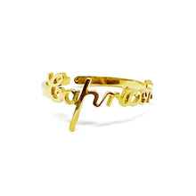 Zeamsil | Scripted Zodiac Ring