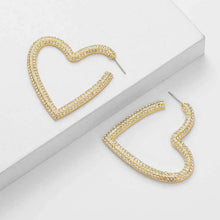 Zeamsil | Open Heart Earrings