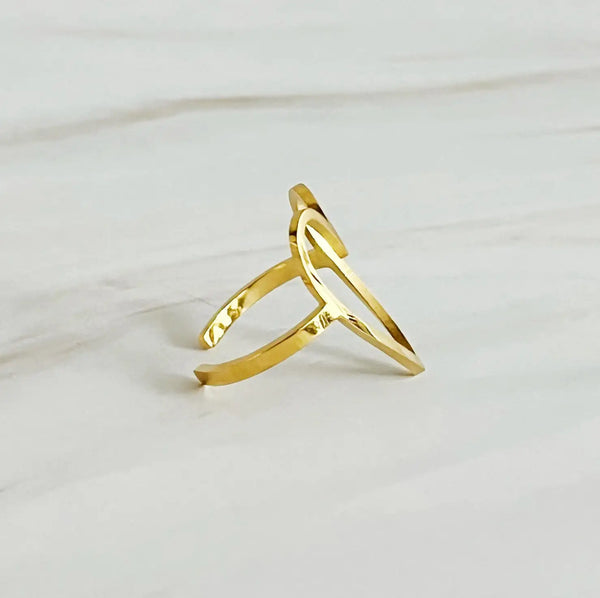 Zeamsil | Open Heart Lovely Ring