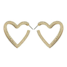 Zeamsil | Open Heart Earrings