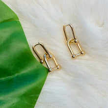 Zeamsil | Duo Connection Chain Link Earrings